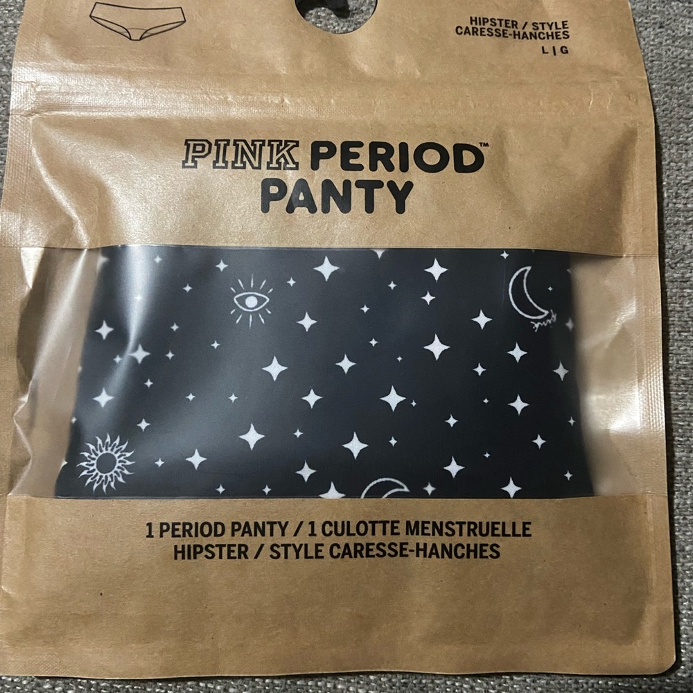 Pink VS period Panty Bikini underwear hipster style *sealed*